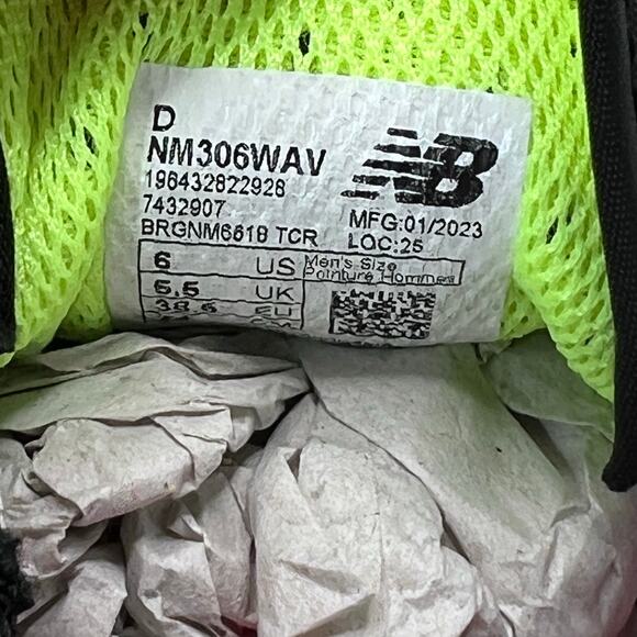 New Balance Numeric Jamie Foy 306 Sneakers White NM306WAV Men's 6/Women 7.5 NWB - Picture 9 of 10